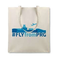 Plátěná taška #FlyfromPRG