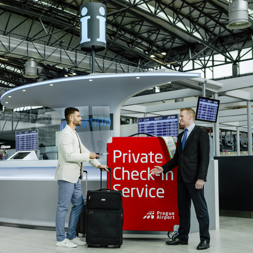 Private Check-in Service & salonek FastTrack Lounge